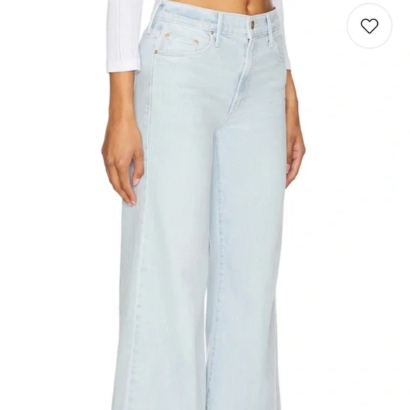 MOTHER The Cowabunga High-Rise Flare JeansLight WashSize 27
